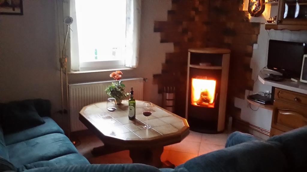 Spreewaldhaeuser Golinski Mit Kamin Am Neuendorfer See Alt Schadow Kültér fotó
