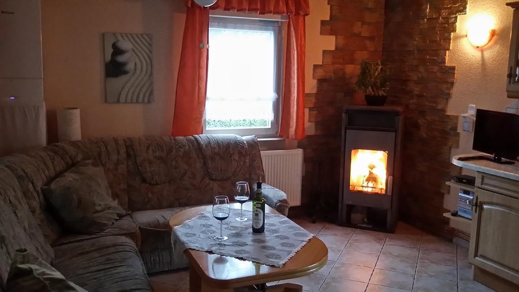 Spreewaldhaeuser Golinski Mit Kamin Am Neuendorfer See Alt Schadow Kültér fotó