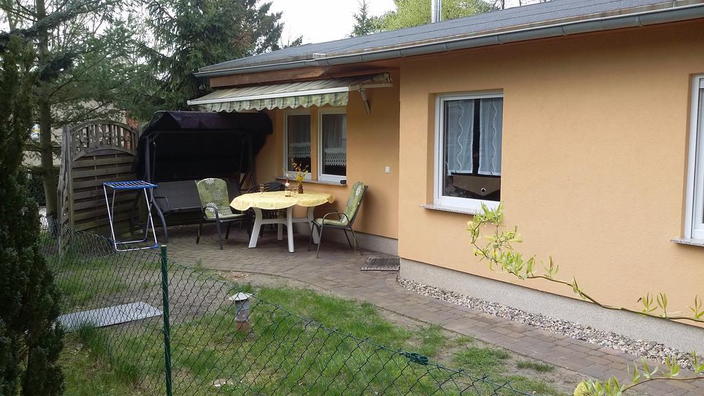Spreewaldhaeuser Golinski Mit Kamin Am Neuendorfer See Alt Schadow Kültér fotó