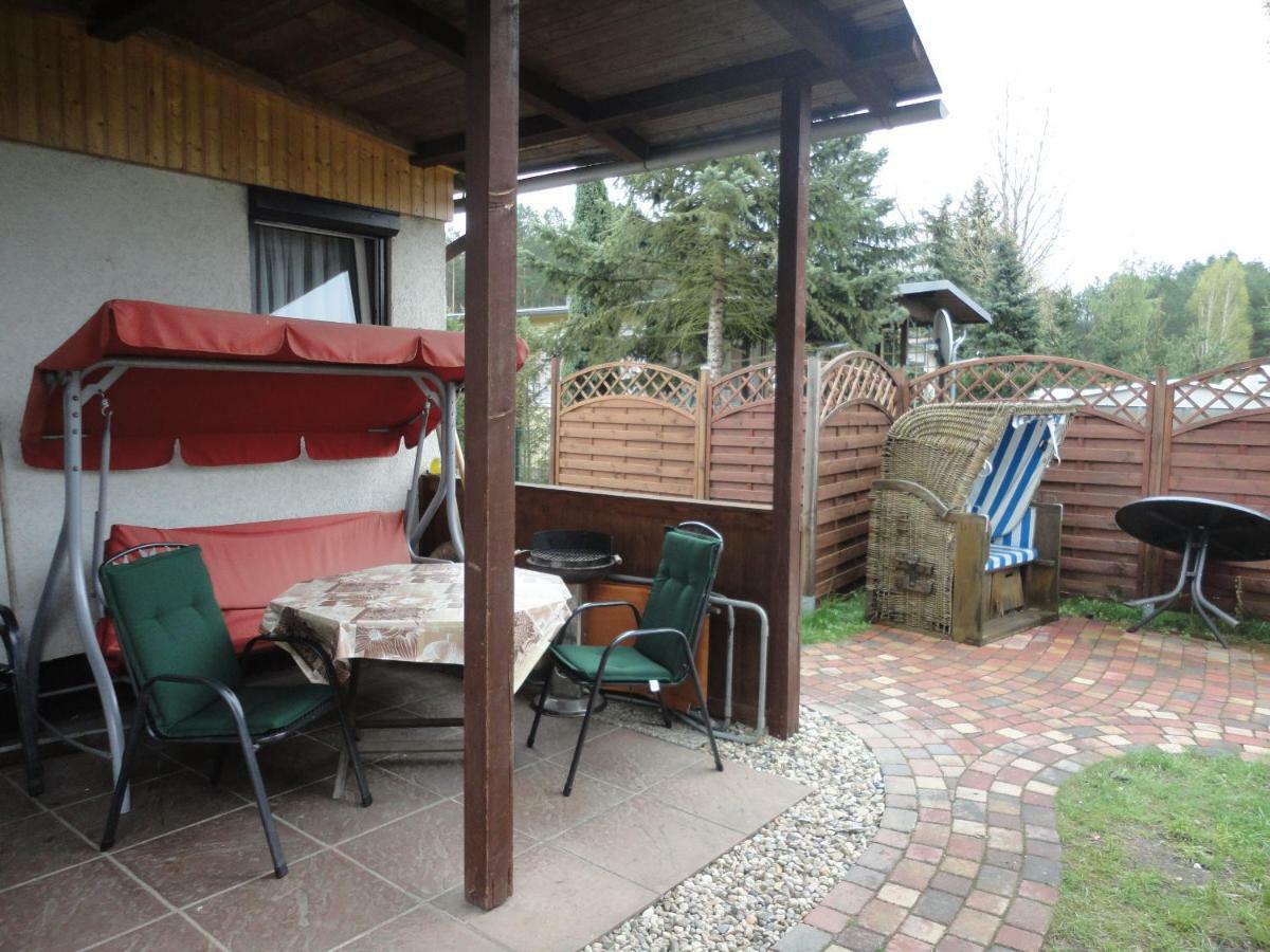 Spreewaldhaeuser Golinski Mit Kamin Am Neuendorfer See Alt Schadow Kültér fotó