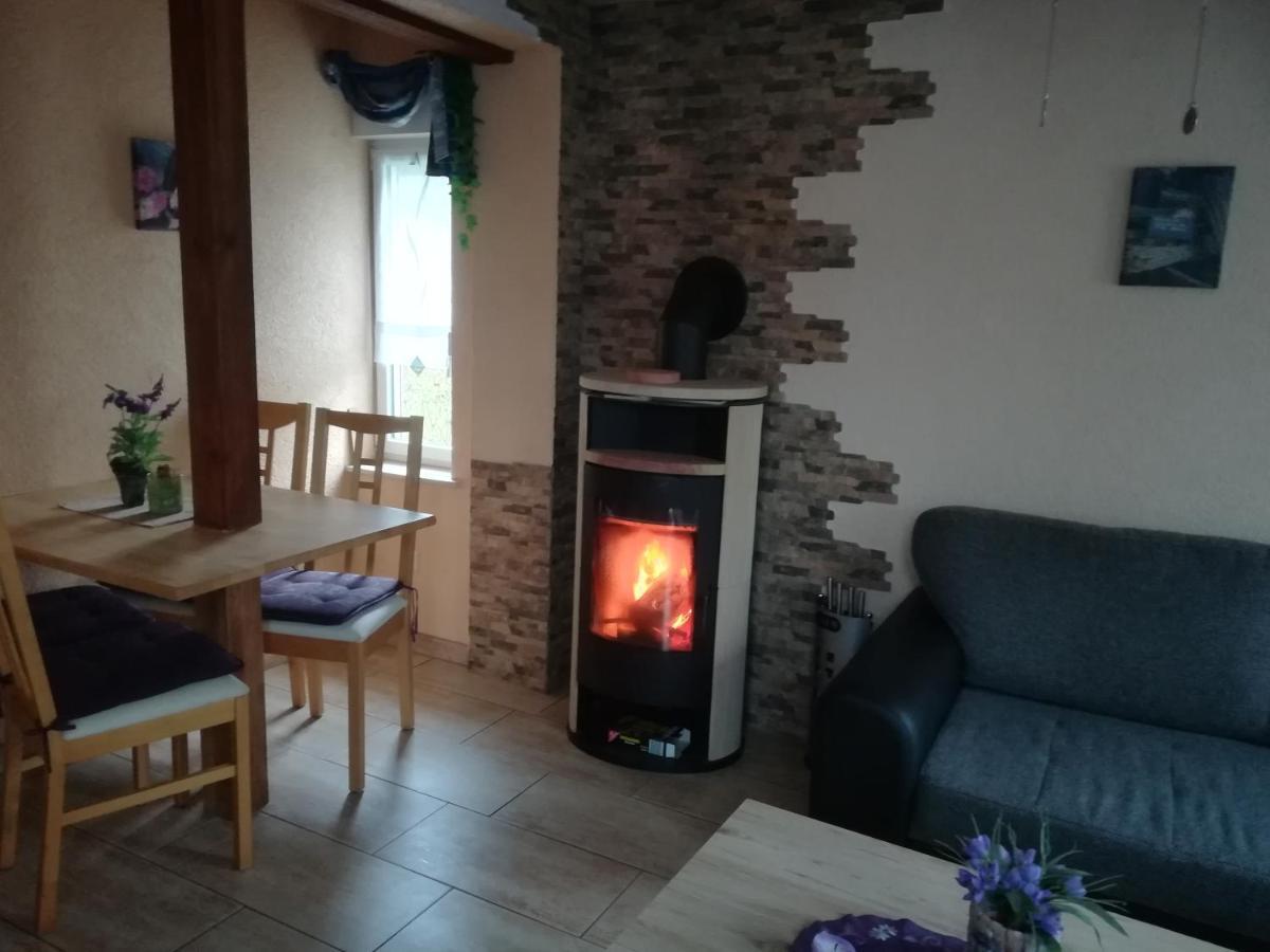 Spreewaldhaeuser Golinski Mit Kamin Am Neuendorfer See Alt Schadow Kültér fotó